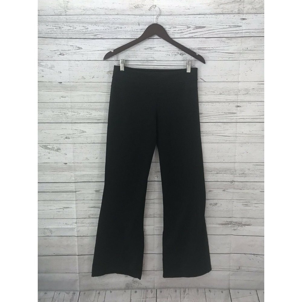 Lululemon Pants Black Yoga Reversible Flare Wide L